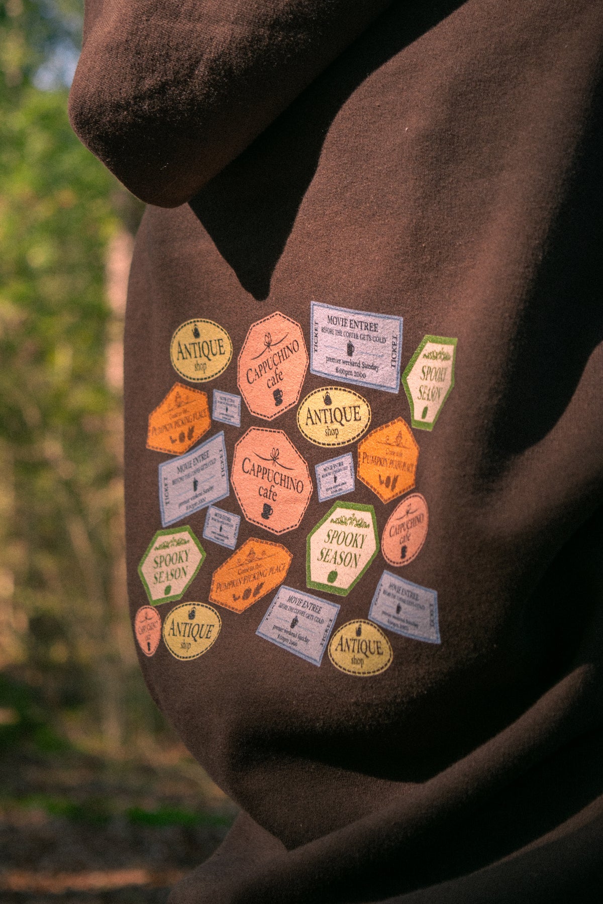 Iced Coffee labeled hoodie