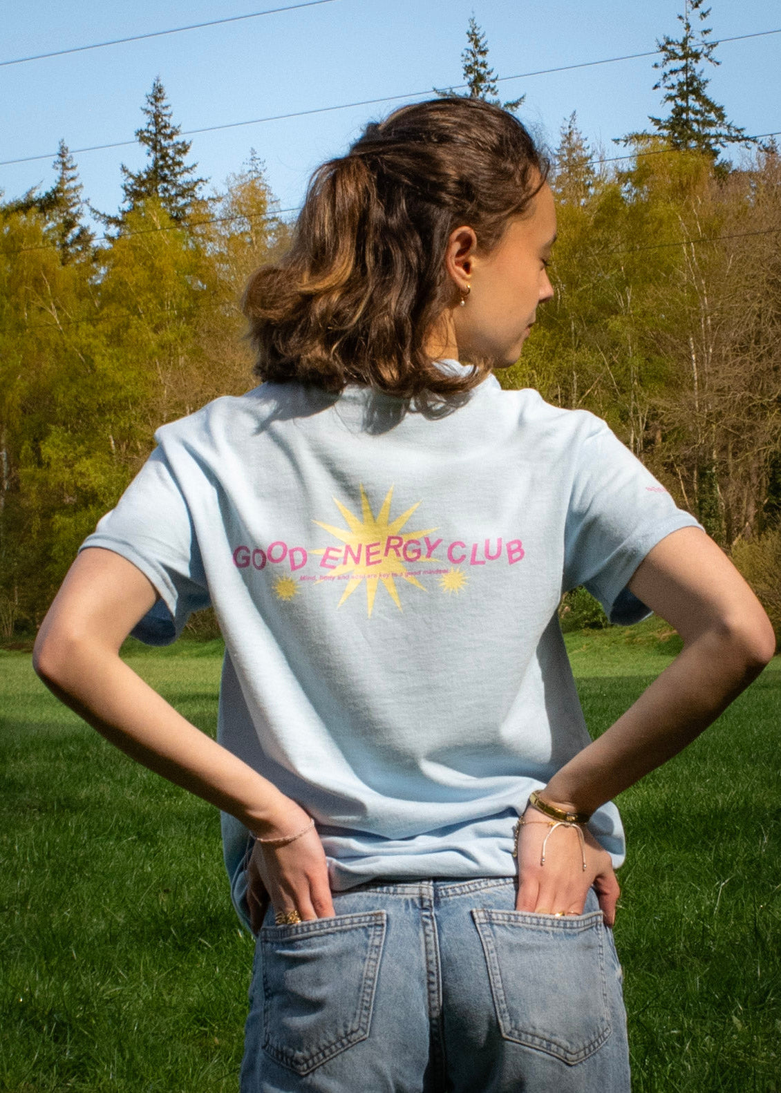 Good Energy Club T-Shirt — Affirmation collection